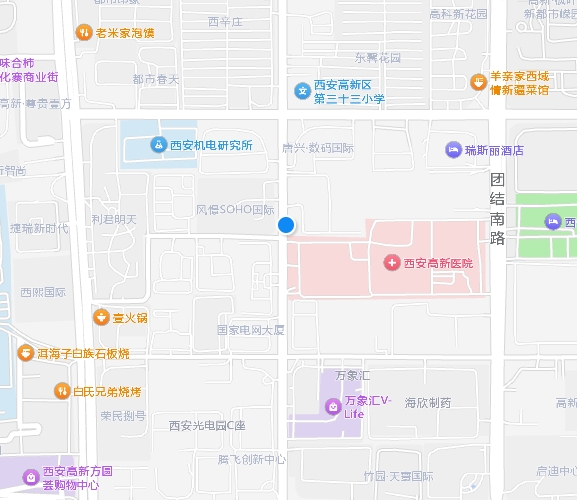 西安展迅生物-地图位置
